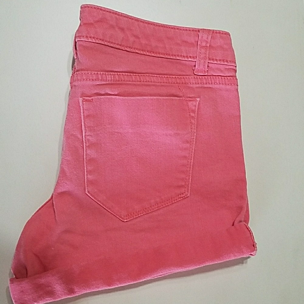Colorful Jean shorts